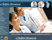 Tablet Screenshot of buffaloultrasound.com